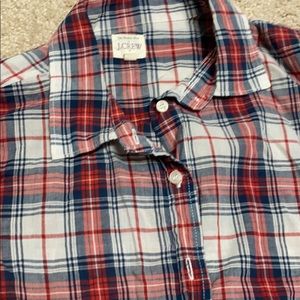 J. Crew Plaid The Perfect Shirt